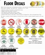 Non-Skid  Floor Decals