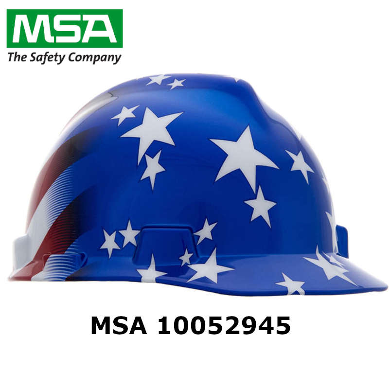 MSA Hard Hat, Freedom Series V-Gard Series w/ Fas-Trac Suspension