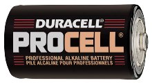 Procell D Cell Alkaline Battery