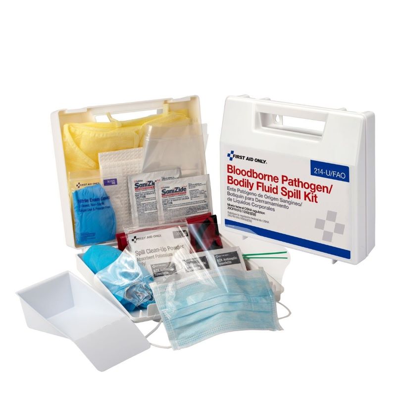 First Aid Only Bloodborne Pathogen Body Fluid Spill Kit - 214-U/FAO