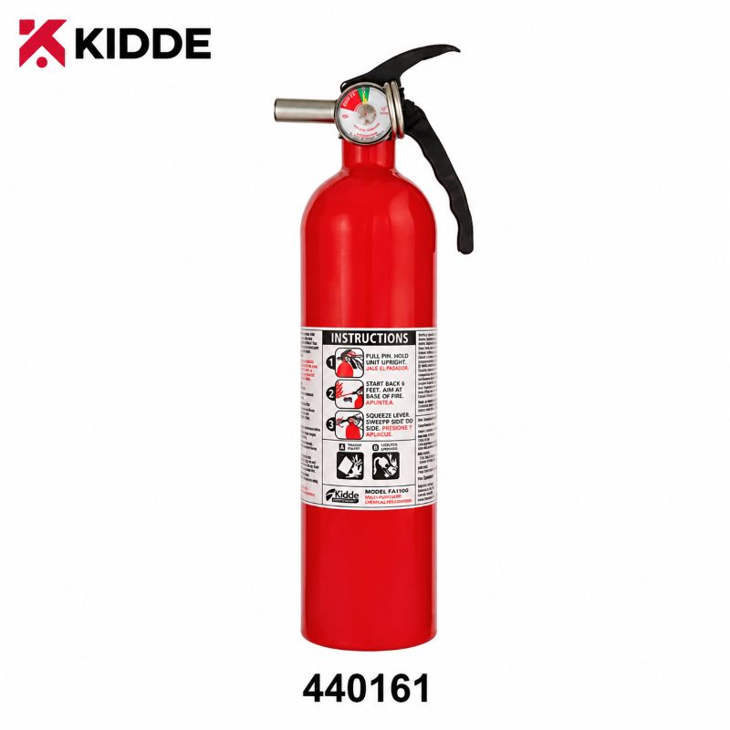 Kidde Vehicle 2.9 lb. BC Fire Extinguisher - 10B:C, #440161