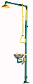 Speakman ADA Compliant Combination Shower and Eye/Face Wash with SE-490 Stainless Steel Bowl SE 690-ADA