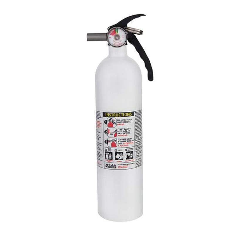 Kidde Mariner 110 Fire Extinguisher, 2-1/4 lb. ABC Extinguisher W/Nylon Strap - # 466627