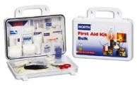 North Bulk First Aid Kit, 25 Person, Plastic