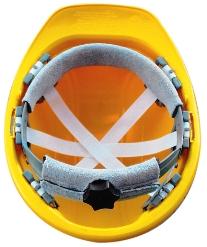 OccuNomix V200 Vulcan Hard Hat - Ratchet Type 6 Point Suspension