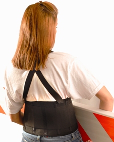 OccuNomix Econo Back Support W/Sewn-On Suspenders - # 625