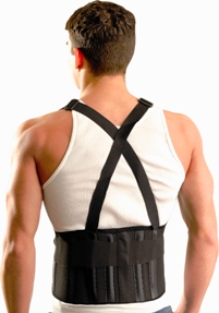 OccuNomix Mustang Back Support W/Suspenders - # 611