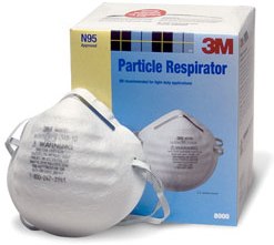 3M 8000 N95 Particulate Respirator