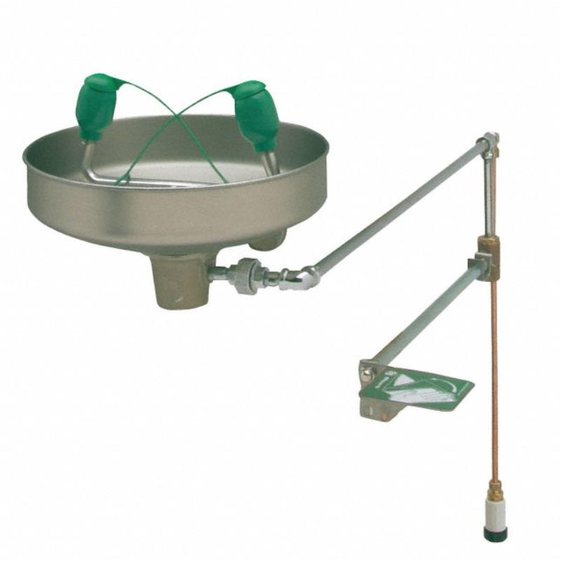 Haws Freeze Proof Wall Mounted Eyewash With Stainless Steel Bowl