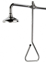 Speakman Stainless Steel Lifesaver Emergency Shower with Horizontal Supply SE-227-SS