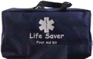Vinatronics EMS First Aid Bag With 9 Inside Clear Pockets