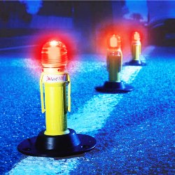Eflare Two Color Flash LED Flare - Hazmat Flare Flashing Beacon, Model HZ-530
