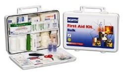North Bulk First Aid Kit, 75 Person, Plastic