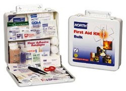 North Bulk First Aid Kit, 50 Person, Metal