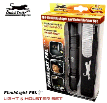 FlashLight PAL Swivel Holster & QuickTreX PRO-100 LED Flashlight