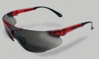 Gray Lens, Red Frame