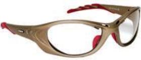 Fuel2 Clear/Anti-Fog Lens, Metallic Sand Frame