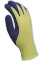 Kevlar® with Blue Latex Crinkle Grip 