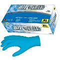 Disposable Nitrishield 4 Mil, Powdered Latex Free Textured Industrial Grade Glove