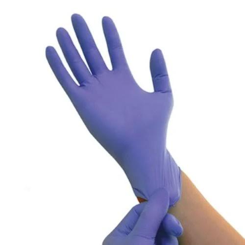 MedPride Powder-Free Industrial Blue Nitrile Glove, Medium Size, Case of 1000