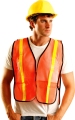 OccuNomix Economy Hook & Loop NON-ANSI Mesh Safety Vest