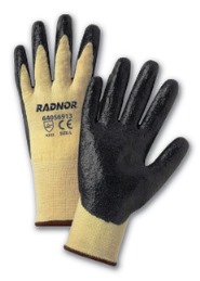 Radnor Latex Coated Kevlar Cut Level 2 String Knit Glove
