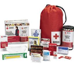 First Aid Only RC-622 American Red Cross Personal Safety Pack w/ Backpack