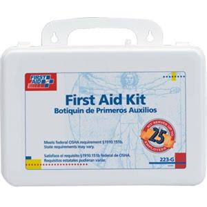 First Aid Only 25 Person OSHA First Aid Kit w/ Gasket, 223-G