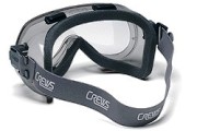 Crews Verdict Safety Goggles, Clear Lens, Anti-Fog, Foam Lined