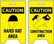 Caution: Hard Hat Area/Construction Area