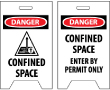 Danger: Confined Space/Enter By Permit Only