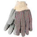 Split Shoulder Leather Glove, Clute Pattern, Leather Palm, Knit Wrist - 1 Dozen