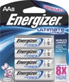 Energizer AA Ultimate Lithium Battery 8/pk