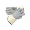 Double Leather Palm Full Leather Back Work Gloves