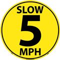 Slow 5 MPH WFS33
