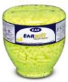E-A-R EARsoft Yellow Neon Regular Refill Bottle, NRR 33dB - 500 Pair/Bottle