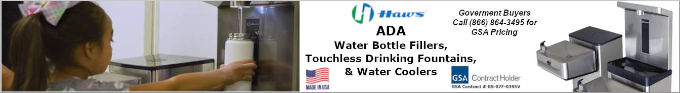 Touchless Water Bottle Fillers and Fountains