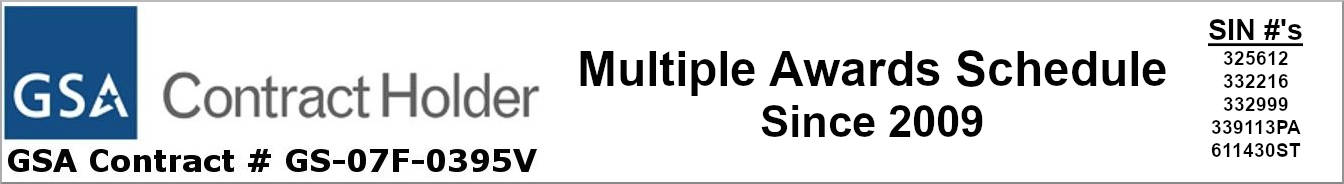 GSA Contract Holder Number GS-07F-0395V