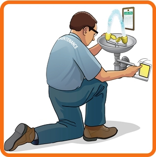 Should be inspected and/or flushed weekly