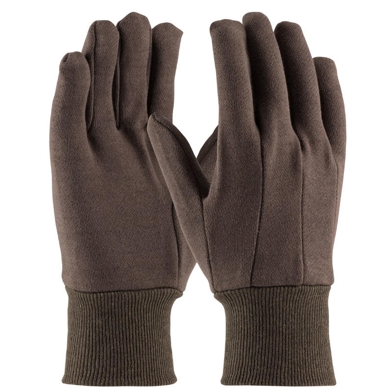 Brown Jersey Work Gloves