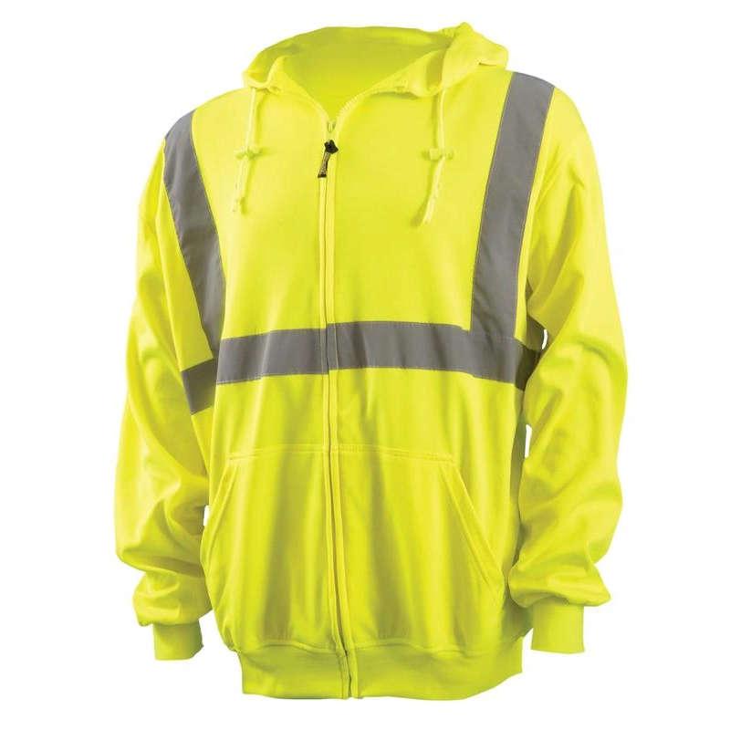 Occunomix LUX-SWTLHZ Classic Lighweight Class 2 High Viz Hoodie Sweatshirt