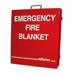 Sellstrom Emergency Fire Blanket and Cabinet
