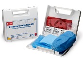 First Aid Only Economy Bloodborne Pathogen Personal Protection Kit 213-U
