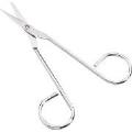First Aid Scissors, Nickel Plated 4-1/2"