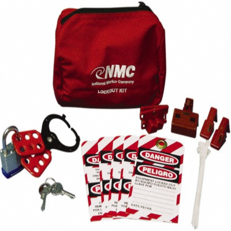 NMC ELOK2BI Electrical Bilingual Lockout Kit