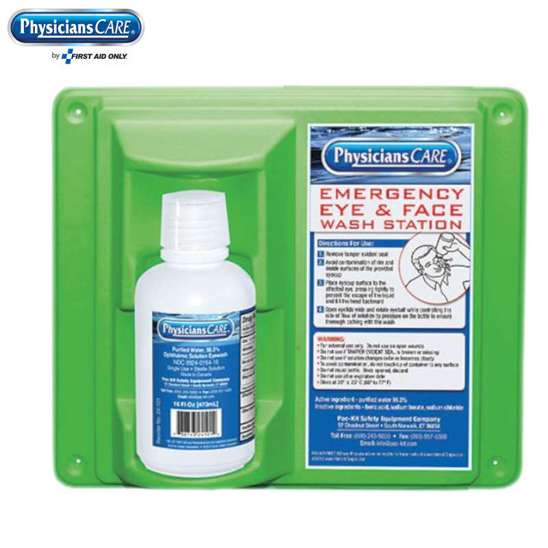 PhysiciansCare 16 Oz. Eye Wash Station With Screw Top, 24-000