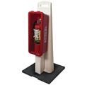 FireTech Fire Extinguisher Cabinet Stand Combo- CABSTAN