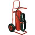 Badger 50 lb Wheeled Stored Pressure ABC Fire Extinguisher with 25' Hose - 20127