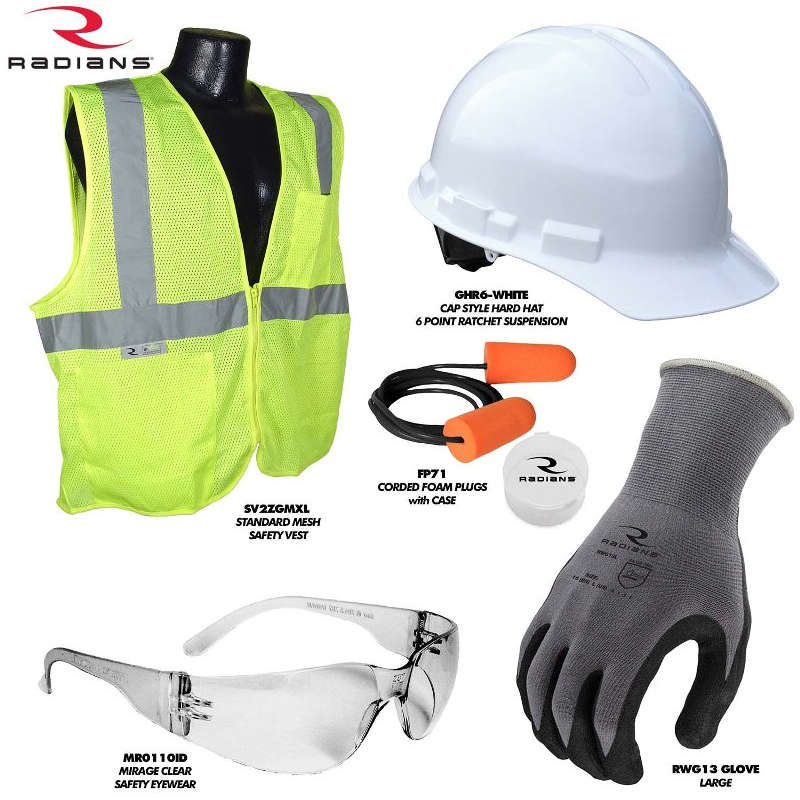 Radians PPE Deluxe Starter Kit - RNHK2