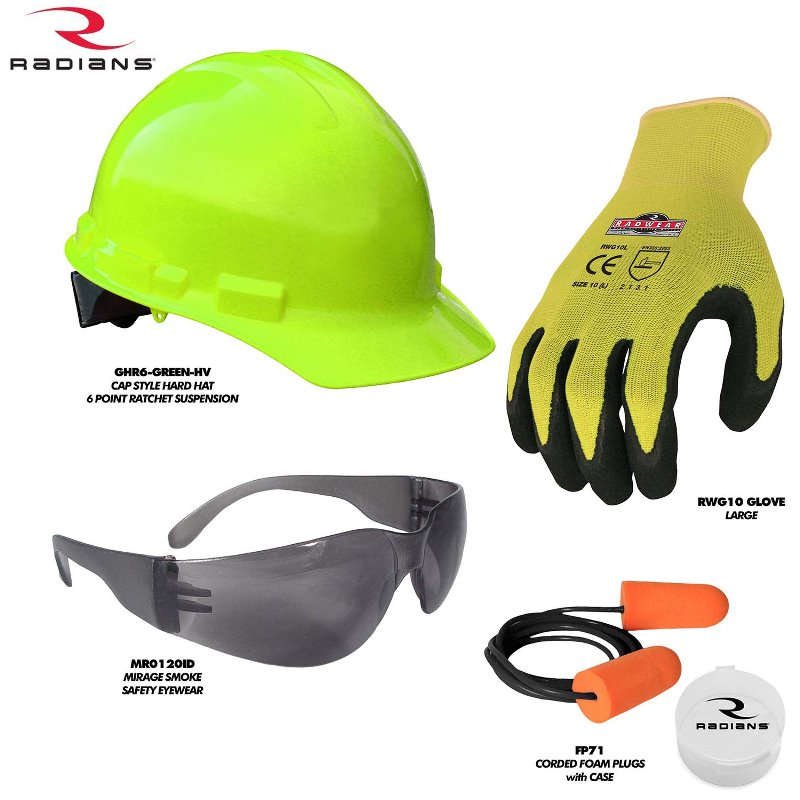 Radians RNHK3 PPE Economy Hi Viz Starter Kit